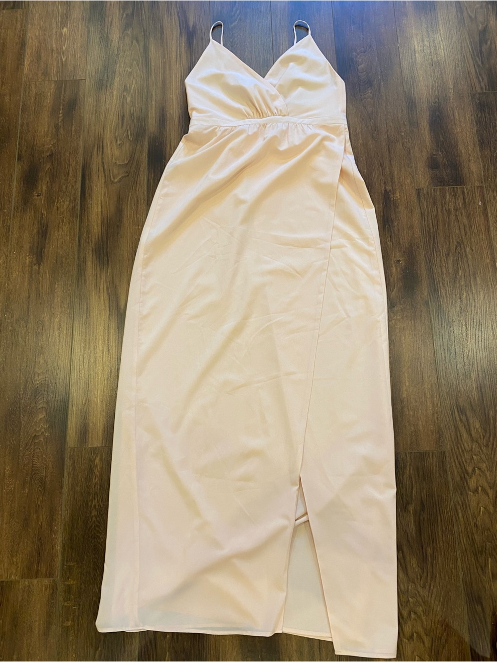 Park & Fifth floor length formal gown size 10 light pink dress